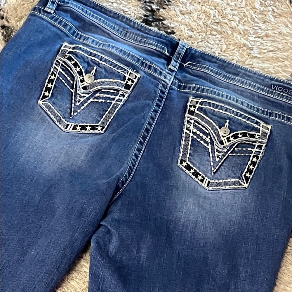 EUC Vigoss Chelsea Capri Jeans - Picture 6 of 11